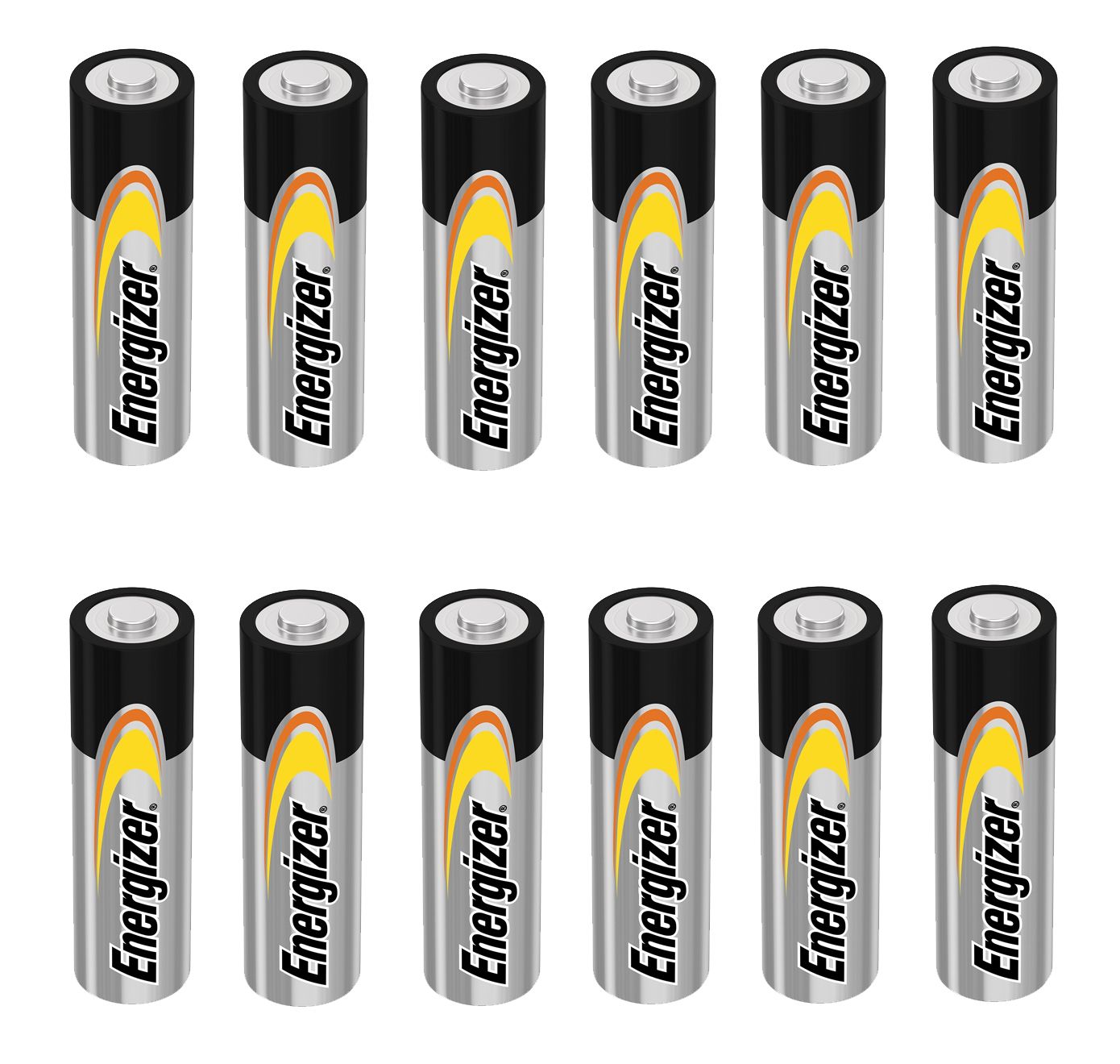 Energizer Alkaline 1.5V AA batteries - 12 Pack